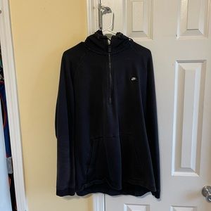 XXL Nike 3/4 zip - black